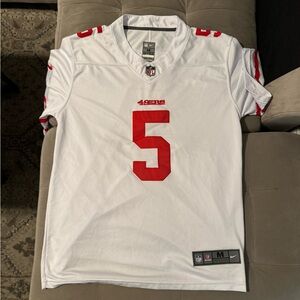 49ers Trey Lance Jersey. Size medium